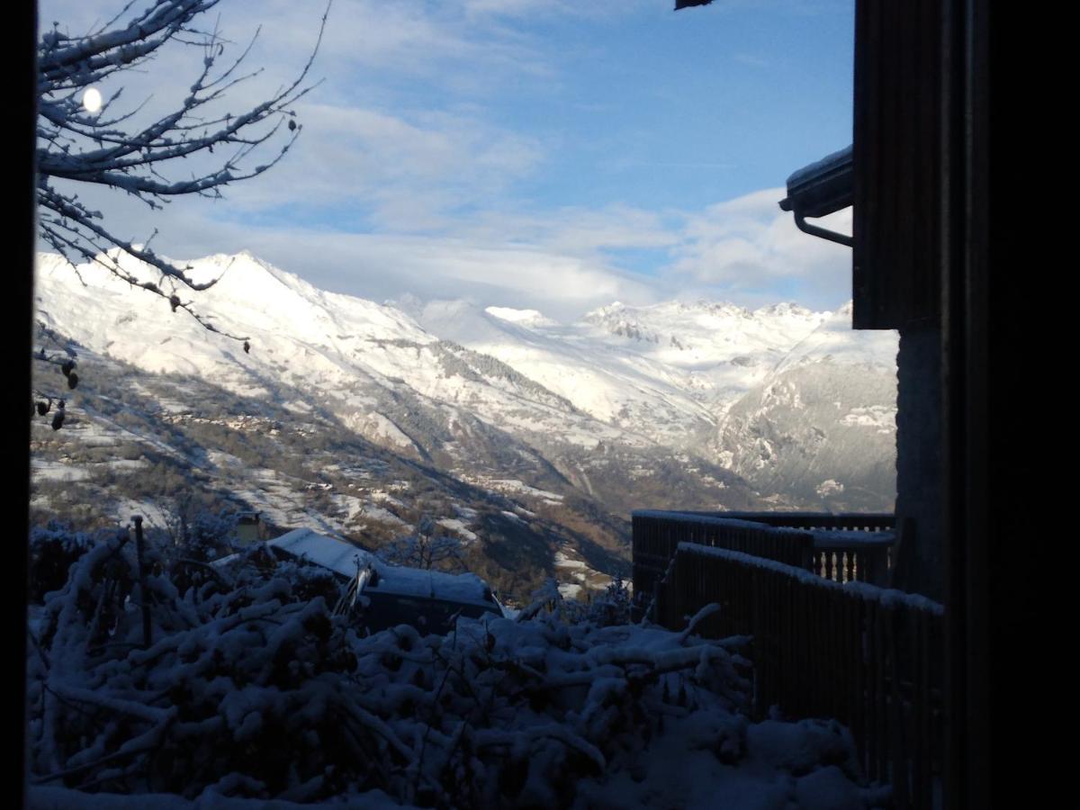 La Plagne Proche Montchavin Appartement Calme Vue Top Eksteriør bilde